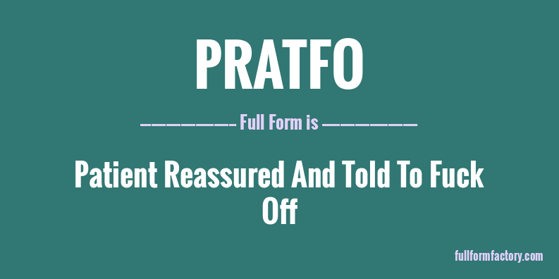 pratfo-full-form
