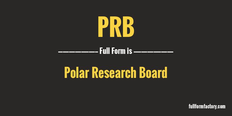 prb-full-form