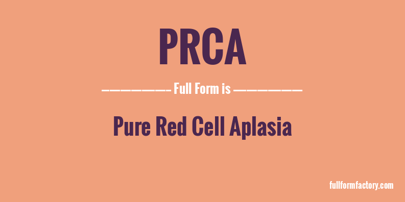 prca-full-form