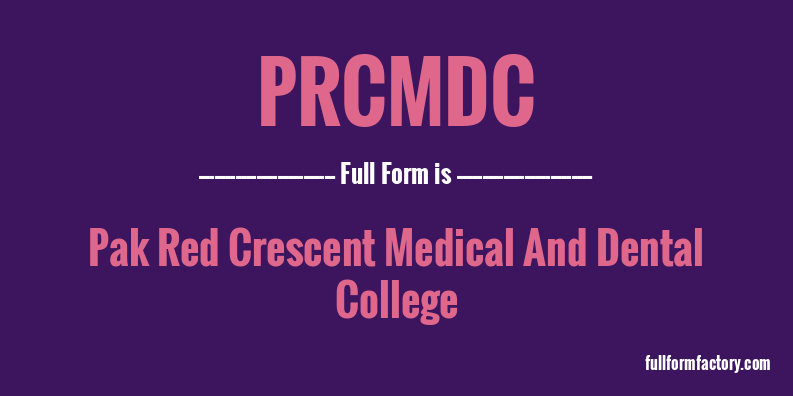 prcmdc-full-form