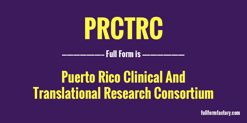 prctrc-full-form