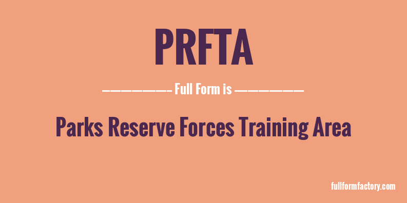 prfta-full-form
