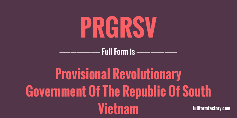 prgrsv-full-form