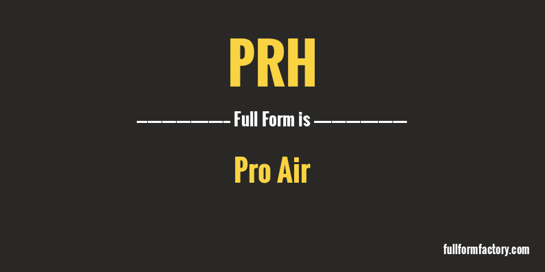 prh-full-form