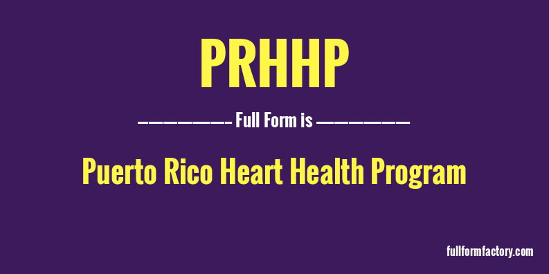 prhhp-full-form