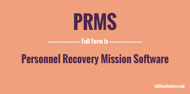 prms-full-form