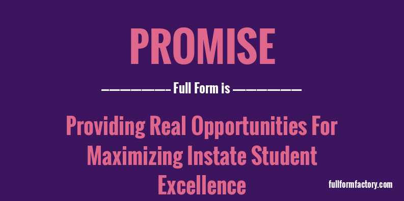 promise-full-form