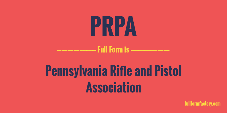 prpa-full-form