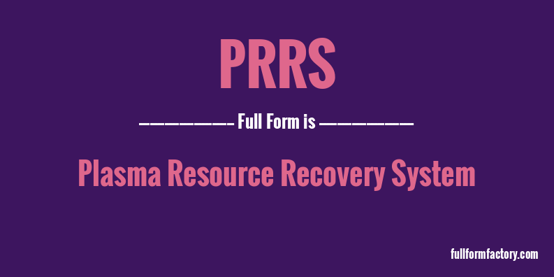 prrs-full-form