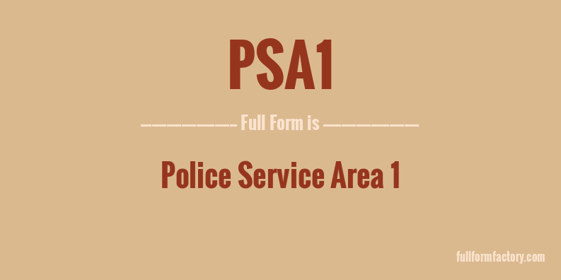 psa1-full-form