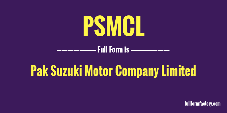 psmcl-full-form