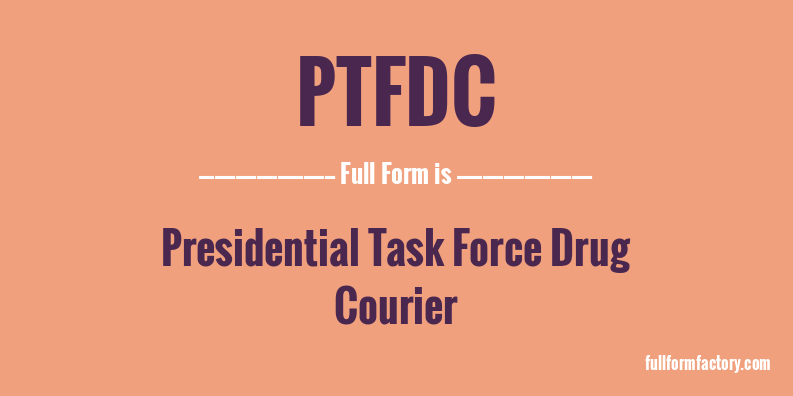 ptfdc-full-form