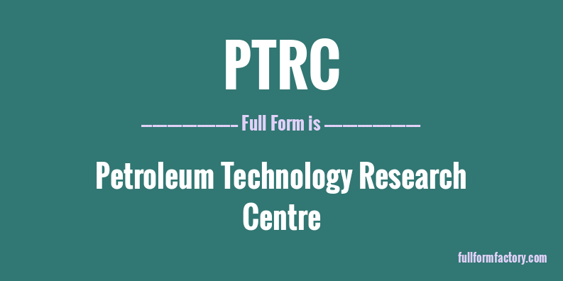 ptrc-full-form