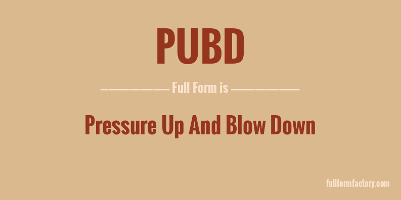 pubd-full-form