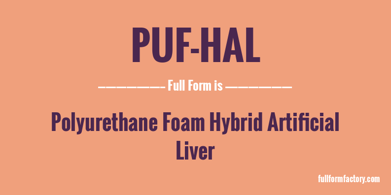 puf-hal-full-form