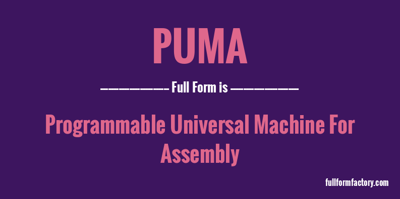 puma-full-form