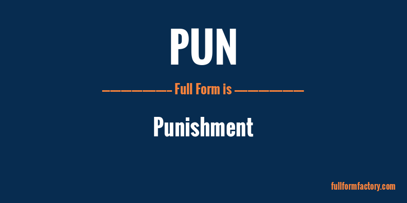 pun-full-form
