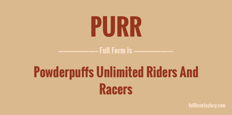 purr-full-form