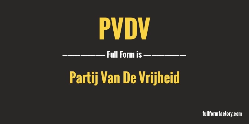 pvdv-full-form