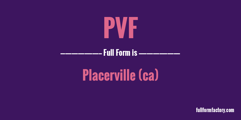 pvf-full-form