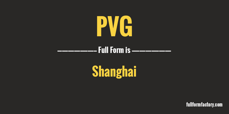 pvg-full-form