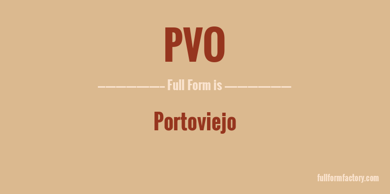 pvo-full-form
