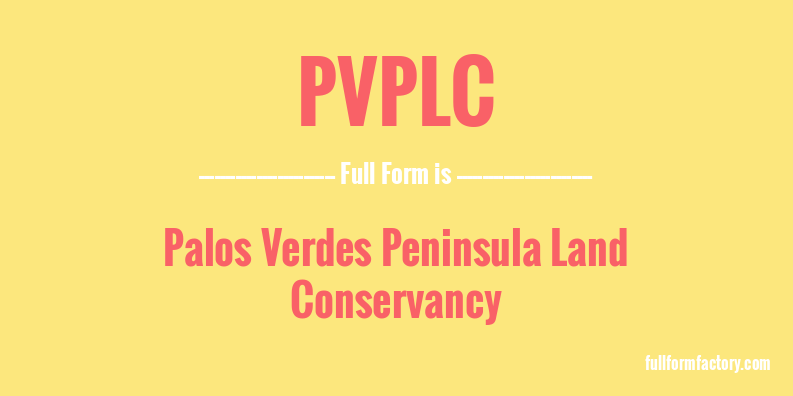 pvplc-full-form