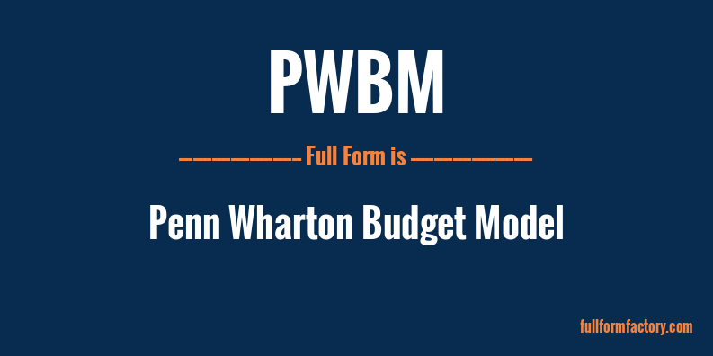 pwbm-full-form