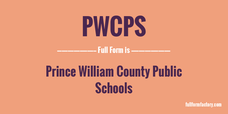 pwcps-full-form