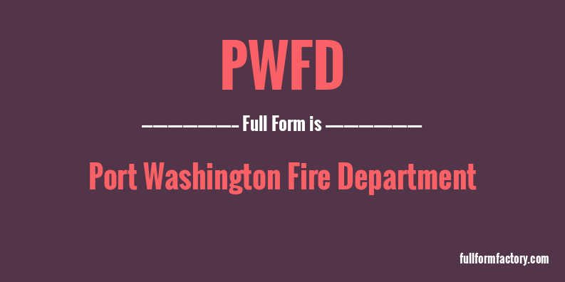 pwfd-full-form