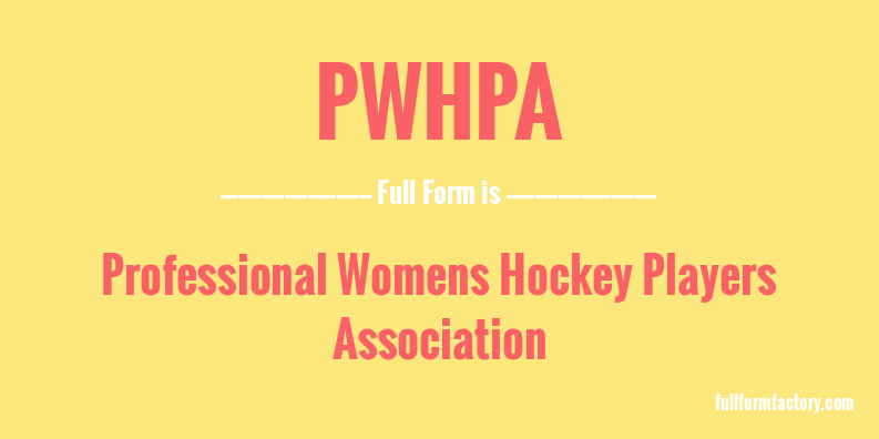 pwhpa-full-form