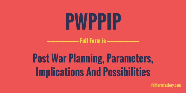 pwppip-full-form