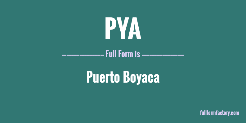 pya-full-form