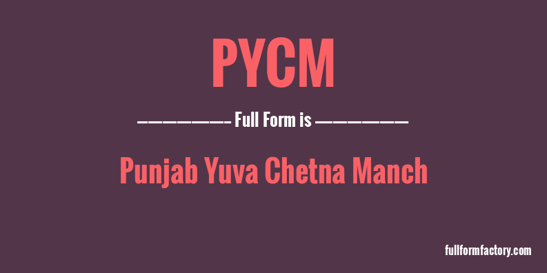 pycm-full-form