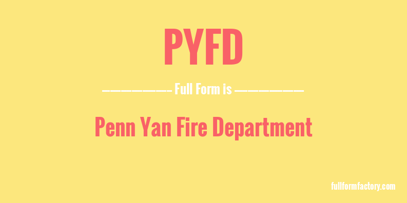 pyfd-full-form