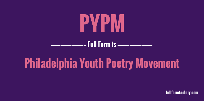 pypm-full-form