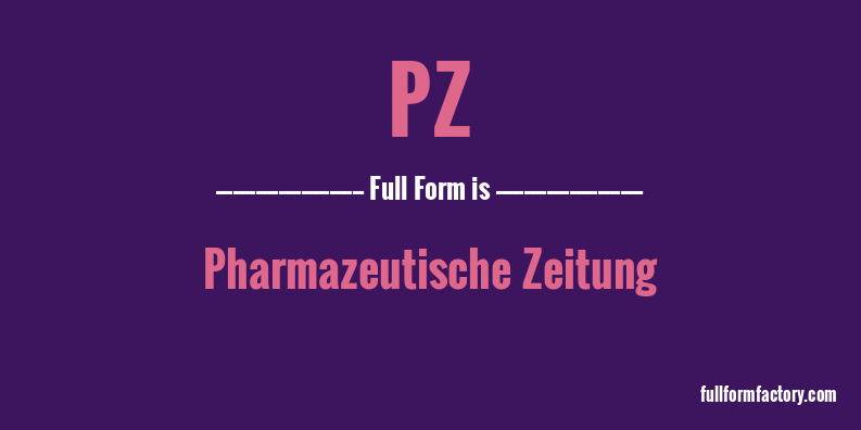 pz-full-form