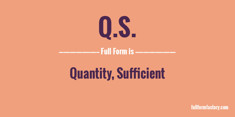 q.s.-full-form
