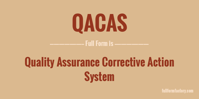 qacas-full-form