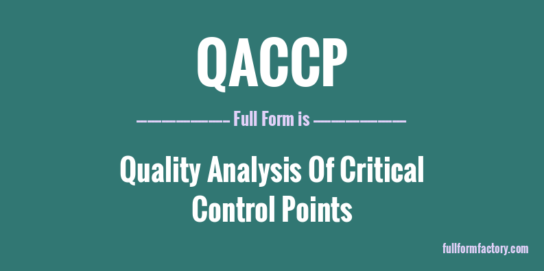 qaccp-full-form