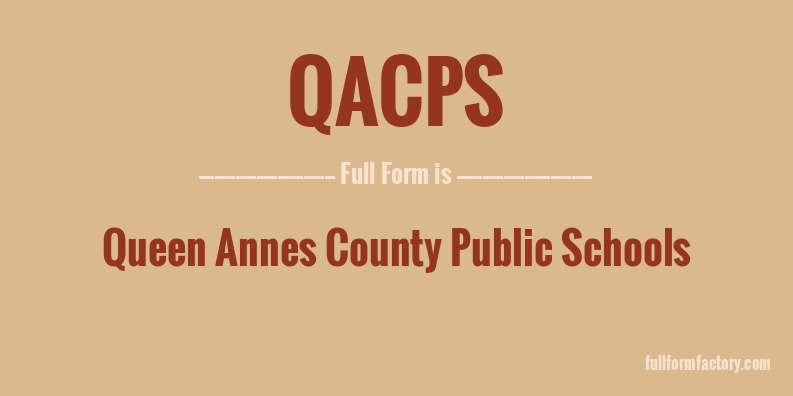 qacps-full-form