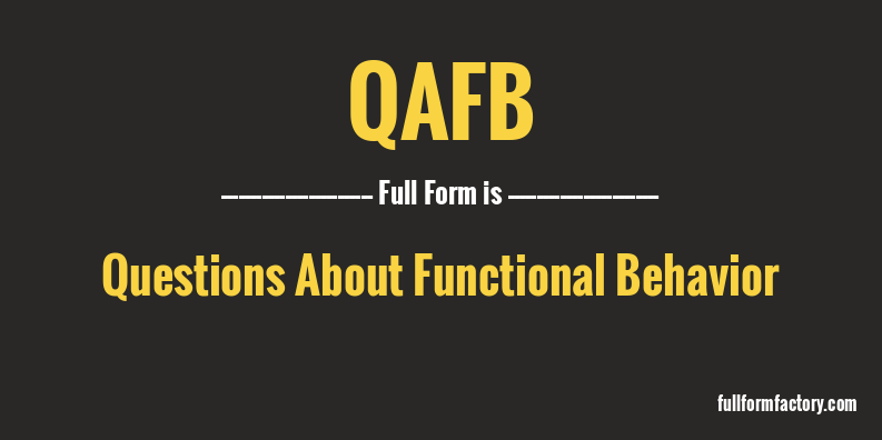 qafb-full-form