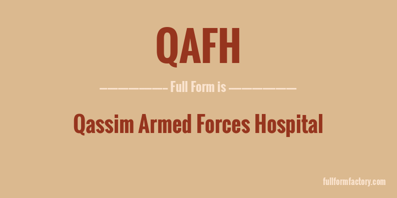 qafh-full-form