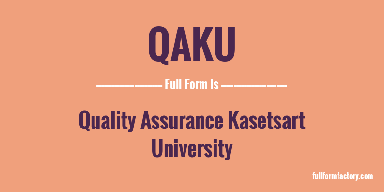 qaku-full-form