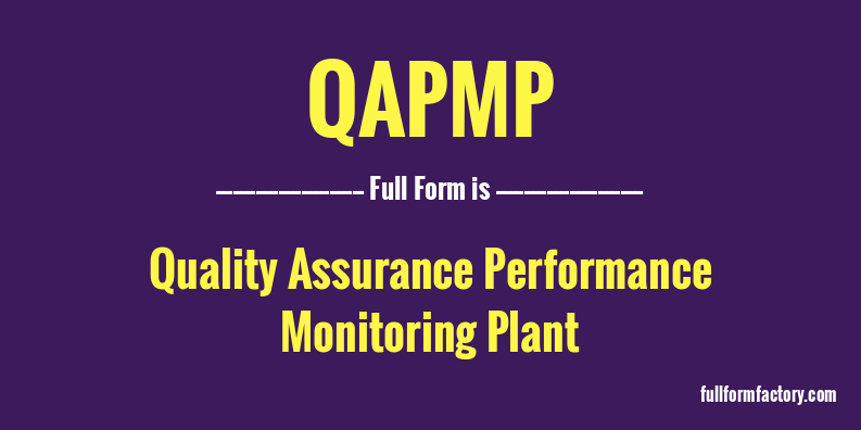 qapmp-full-form