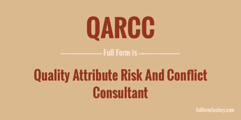 qarcc-full-form