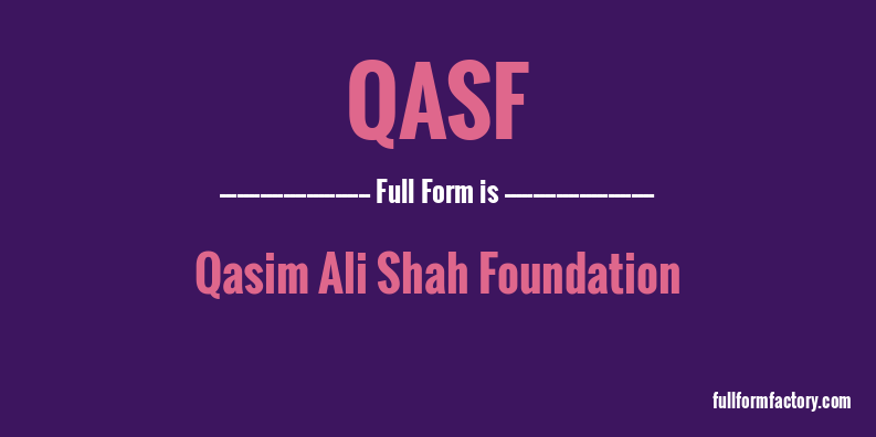 qasf-full-form