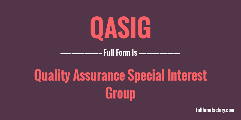 qasig-full-form