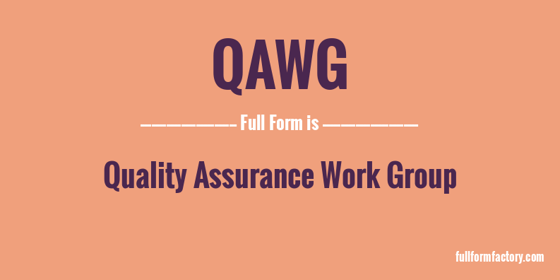 qawg-full-form