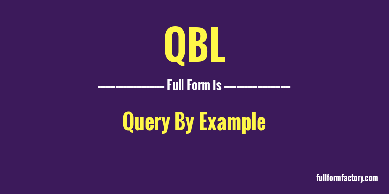 qbl-full-form